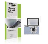 dipos 4x Film protection écran mat pour Yashica Tank Compact | Anti-reflets, ultra mince, sur mesure, anti-rayures, sans bulles, compatible empreinte digitale, adhésion sans colle
