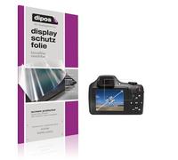 dipos 4x Film protection écran pour KODAK PIXPRO AZ653 | Transparent HD, sur mesure, anti-rayures, sans bulles, compatible coque, compatible empreinte digitale, adhésion sans colle
