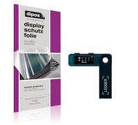 dipos 4x Film protection écran pour Ledger Nano S Plus | Transparent HD, sur mesure, anti-rayures, sans bulles, compatible coque, compatible empreinte digitale, adhésion sans colle