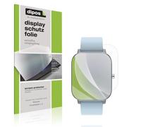 dipos 6x Film protection écran mat pour Mopuea Smartwatch 1.4 | Anti-reflets, ultra mince, sur mesure, anti-rayures, sans bulles, compatible empreinte digitale, adhésion sans colle