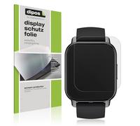 dipos 6x Film protection écran mat pour Vtech Kidizoom Smartwatch Max | Anti-reflets, ultra mince, sur mesure, anti-rayures, sans bulles, compatible empreinte digitale, adhésion sans colle