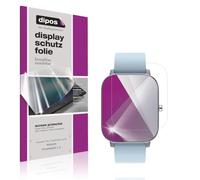 dipos 6x Film protection écran pour Mopuea Smartwatch 1.4 | Transparent HD, sur mesure, anti-rayures, sans bulles, compatible coque, compatible empreinte digitale, adhésion sans colle