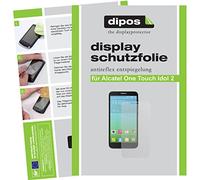 dipos Films de protection d'écran pour Alcatel One Touch Idol 2 (2 unités) - Antireflet mat film de protection d'ecran