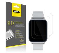 dipos FLEX 1x Film protection écran pour Fireboltt Ninja 3 | Transparent, Couverture Complète, anti-choc, auto-régénérant, sans bulles, compatible empreinte digitale, adhésion sans colle