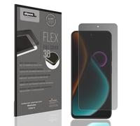dipos FLEX 1x Protection écran de Confidentialité mat compatible avec Blackview Color 6, couverture d'écran 100%, compatible Fingerprint, film Full Cover, Privacy protection visuelle filtre 2way