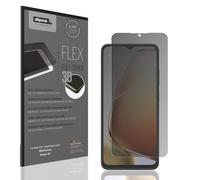 dipos FLEX 1x Protection écran de Confidentialité mat compatible avec Blackview Wave 9C, couverture d'écran 100%, compatible Fingerprint, film Full Cover, Privacy protection visuelle filtre 2way