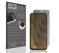 dipos FLEX 1x Protection écran de Confidentialité mat compatible avec HTC Wildfire E7 Plus, couverture d'écran 100%, compatible Fingerprint, film Full Cover, Privacy protection visuelle filtre 2way