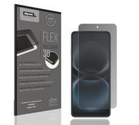 dipos FLEX 1x Protection écran de Confidentialité mat compatible avec Huawei Nova Y74, couverture d'écran 100%, compatible Fingerprint, film Full Cover, Privacy protection visuelle filtre 2way