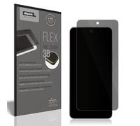 dipos FLEX 1x Protection écran de Confidentialité mat compatible avec Jovi V50 Lite 5G, couverture d'écran 100%, compatible Fingerprint, film Full Cover, Privacy protection visuelle filtre 2way