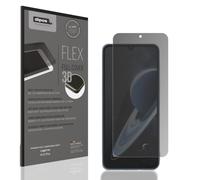 dipos FLEX 1x Protection écran de Confidentialité mat compatible avec Lagenio A12 Pro, couverture d'écran 100%, compatible Fingerprint, film Full Cover, Privacy protection visuelle filtre 2way