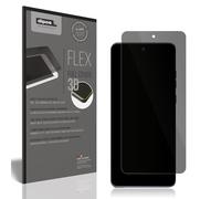 dipos FLEX 1x Protection écran de Confidentialité mat compatible avec Motorola Edge 60 Pro, couverture d'écran 100%, compatible Fingerprint, film Full Cover, Privacy protection visuelle filtre 2way