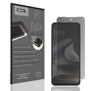 dipos FLEX 1x Protection écran de Confidentialité mat compatible avec Motorola Moto G37 Power, couverture d'écran 100%, compatible Fingerprint, film Full Cover, Privacy protection visuelle filtre 2way
