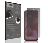 dipos FLEX 1x Protection écran de Confidentialité mat compatible avec Motorola Moto G57 Power, couverture d'écran 100%, compatible Fingerprint, film Full Cover, Privacy protection visuelle filtre 2way