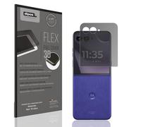 dipos FLEX 1x Protection écran de Confidentialité mat compatible avec Motorola Razr 70 Ultra Aussenseite, couverture d'écran 100%, compatible Fingerprint, film Full Cover, Privacy protection visuelle