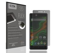dipos FLEX 1x Protection écran de Confidentialité mat compatible avec Myria Wide 4G, couverture d'écran 100%, compatible Fingerprint, film Full Cover, Privacy protection visuelle filtre 2way