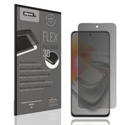 dipos FLEX 1x Protection écran de Confidentialité mat compatible avec Nubia S2, couverture d'écran 100%, compatible Fingerprint, film Full Cover, Privacy protection visuelle filtre 2way