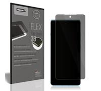 dipos Flex 1x Protection écran de Confidentialité Mat Compatible avec OnePlus 12R 5G, Couverture d'écran 100%, Compatible Fingerprint, Film Full Cover, Privacy Protection visuelle Filtre 2way