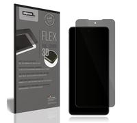 dipos FLEX 1x Protection écran de Confidentialité mat compatible avec Oppo A5 4G, couverture d'écran 100%, compatible Fingerprint, film Full Cover, Privacy protection visuelle filtre 2way
