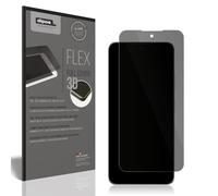 dipos FLEX 1x Protection écran de Confidentialité mat compatible avec Oukitel C58 Pro, couverture d'écran 100%, compatible Fingerprint, film Full Cover, Privacy protection visuelle filtre 2way