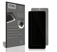 dipos FLEX 1x Protection écran de Confidentialité mat compatible avec Realme 15 5G, couverture d'écran 100%, compatible Fingerprint, film Full Cover, Privacy protection visuelle filtre 2way