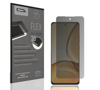 dipos FLEX 1x Protection écran de Confidentialité mat compatible avec Realme Narzo 90 Pro 5G, couverture d'écran 100%, compatible Fingerprint, film Full Cover, Privacy protection visuelle filtre 2way