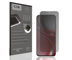 dipos FLEX 1x Protection écran de Confidentialité mat compatible avec Realme P4R, couverture d'écran 100%, compatible Fingerprint, film Full Cover, Privacy protection visuelle filtre 2way