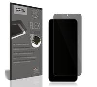 dipos FLEX 1x Protection écran de Confidentialité mat compatible avec Redmi 15C 5G, couverture d'écran 100%, compatible Fingerprint, film Full Cover, Privacy protection visuelle filtre 2way