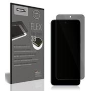 dipos FLEX 1x Protection écran de Confidentialité mat compatible avec Redmi 15C, couverture d'écran 100%, compatible Fingerprint, film Full Cover, Privacy protection visuelle filtre 2way