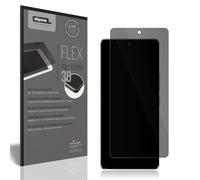 dipos FLEX 1x Protection écran de Confidentialité mat compatible avec Tecno Camon 40 Pro 5G, couverture d'écran 100%, compatible Fingerprint, film Full Cover, Privacy protection visuelle filtre 2way
