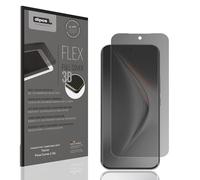 dipos FLEX 1x Protection écran de Confidentialité mat compatible avec Tecno Pova Curve 2 5G, couverture d'écran 100%, compatible Fingerprint, film Full Cover, Privacy protection visuelle filtre 2way