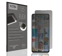 dipos FLEX 1x Protection écran de Confidentialité mat compatible avec Umidigi A75x, couverture d'écran 100%, compatible Fingerprint, film Full Cover, Privacy protection visuelle filtre 2way