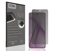 dipos FLEX 1x Protection écran de Confidentialité mat compatible avec Vivo V60e 5G, couverture d'écran 100%, compatible Fingerprint, film Full Cover, Privacy protection visuelle filtre 2way