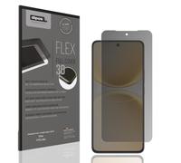 dipos FLEX 1x Protection écran de Confidentialité mat compatible avec Vivo V70 Lite, couverture d'écran 100%, compatible Fingerprint, film Full Cover, Privacy protection visuelle filtre 2way