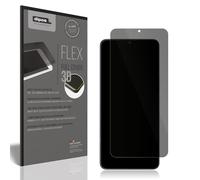 dipos FLEX 1x Protection écran de Confidentialité mat compatible avec Vivo Y19sGT, couverture d'écran 100%, compatible Fingerprint, film Full Cover, Privacy protection visuelle filtre 2way