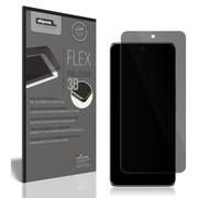 dipos FLEX 1x Protection écran de Confidentialité mat compatible avec Vivo Y400 Pro 5G, couverture d'écran 100%, compatible Fingerprint, film Full Cover, Privacy protection visuelle filtre 2way
