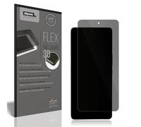 dipos FLEX 1x Protection écran de Confidentialité mat compatible avec Volla Phone Quintus, couverture d'écran 100%, compatible Fingerprint, film Full Cover, Privacy protection visuelle filtre 2way
