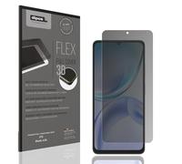 dipos FLEX 1x Protection écran de Confidentialité mat compatible avec ZTE Blade A36, couverture d'écran 100%, compatible Fingerprint, film Full Cover, Privacy protection visuelle filtre 2way