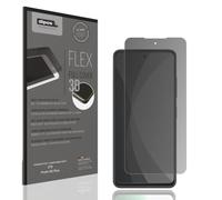 dipos FLEX 1x Protection écran de Confidentialité mat compatible avec ZTE Fresh 60 Plus, couverture d'écran 100%, compatible Fingerprint, film Full Cover, Privacy protection visuelle filtre 2way