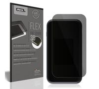 dipos FLEX 1x Protection écran de Confidentialité mat compatible avec ZTE MU5002, couverture d'écran 100%, compatible Fingerprint, film Full Cover, Privacy protection visuelle filtre 2way