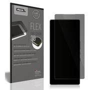 dipos FLEX 1x Protection écran de Confidentialité mat compatible avec ZTE Nubia Red Magic 10S Pro Plus, couverture d'écran 100%, compatible Fingerprint, film Full Cover, Privacy protection visuelle