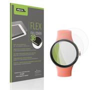 dipos FLEX 2x Film protection écran mat pour Google Pixel Watch 5 41mm | Anti-reflets, Couverture Complète, auto-régénérant, sans bulles, compatible empreinte digitale, adhésion sans colle