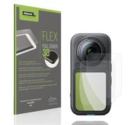 dipos FLEX 2x Film protection écran mat pour Insta360 X6 | Anti-reflets, Couverture Complète, auto-régénérant, sans bulles, compatible empreinte digitale, adhésion sans colle