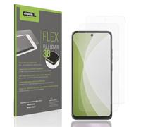 dipos FLEX 2x Film protection écran mat pour Motorola Moto G17 | Anti-reflets, Couverture Complète, auto-régénérant, sans bulles, compatible empreinte digitale, adhésion sans colle