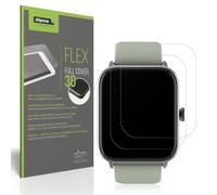 dipos FLEX 2x Film protection écran mat pour Noise ColorFit Pro 3 Alpha | Anti-reflets, Couverture Complète, auto-régénérant, sans bulles, compatible empreinte digitale, adhésion sans colle