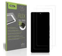 dipos FLEX 2x Film protection écran mat pour ZTE Nubia Red Magic 10S Pro | Anti-reflets, Couverture Complète, auto-régénérant, sans bulles, compatible empreinte digitale, adhésion sans colle