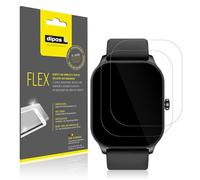 dipos I 2X Protection écran Compatible avec Amazfit Pop 3s - Recouvre 100% de l'écran I 3D Full Coverfilms de Protection
