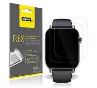 dipos FLEX 2x Film protection écran pour Gard Pro Health Smartwatch 2+ | Transparent, Couverture Complète, anti-choc, auto-régénérant, sans bulles, compatible empreinte digitale, adhésion sans colle