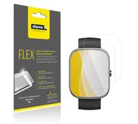 dipos FLEX 2x Film protection écran pour Jugeman T60 | Transparent, Couverture Complète, anti-choc, auto-régénérant, sans bulles, compatible empreinte digitale, adhésion sans colle