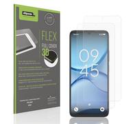 dipos FLEX 2x Protection ecrán mat compatible avec Alcatel A62 Films de protection d'écran, antireflet, 100% de couverture d'écran, compatible Fingerprint, case-friendly, Full Cover