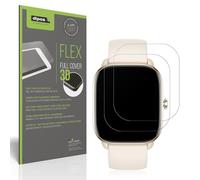 dipos Flex 2X Protection ecrán Mat Compatible avec Amazfit GTS 4 Mini Films de Protection d'écran, antireflet, 100% de Couverture d'écran, Compatible Fingerprint, Case-Friendly, Full Cover